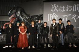 『ヴェノム』ジャパンプレミア・ブラックカーペットに吹替えキャストが集結！