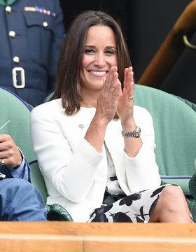 ピッパが出産直後にジム通い!?