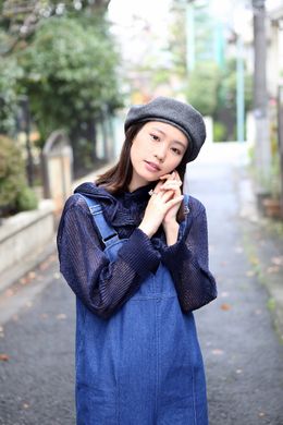 今回のテーマ“青”は南自身のフェイバリット・カラーだそう