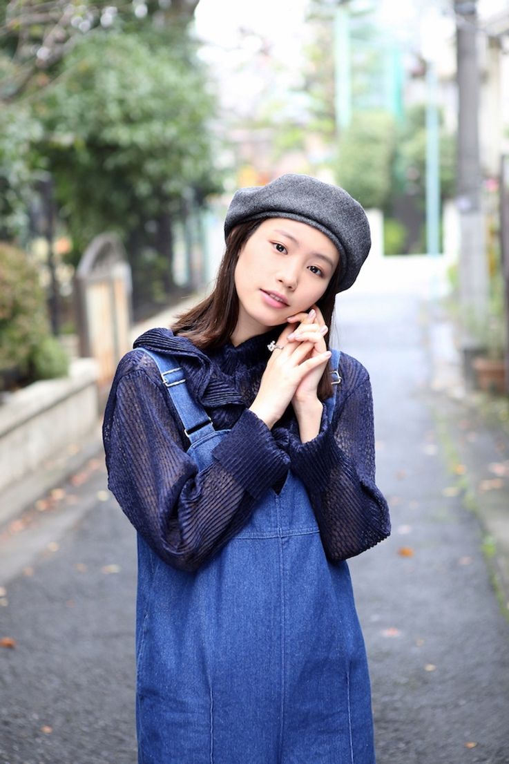 今回のテーマ“青”は南自身のフェイバリット・カラーだそう