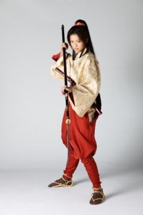 今回、時代劇に初挑戦する榮倉は、ヒロインの甲斐姫を演じる