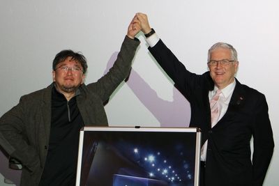 「IMAXレーザー」の内覧会が開催