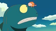 肉食系恐竜のハートが草食系恐竜の赤ちゃんを育てていく