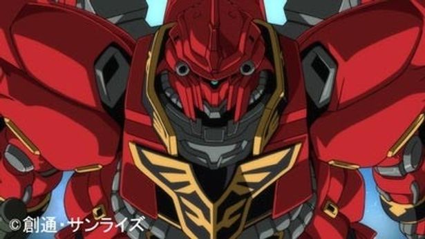 【写真】シナンジュはフル・フロンタルの専用機で圧倒的な戦闘力を誇る
