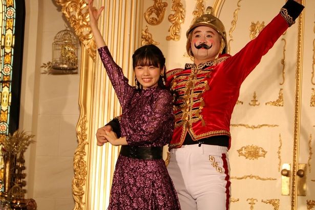ガリットチュウ福島とのダンスを楽しんだ小芝風花