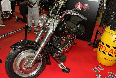 『ターミネーター2』で実際に使用されたハーレーなどレアアイテムがズラリ！