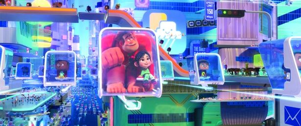 インターネットの世界を映像化した世界観もワクワクしてしまう