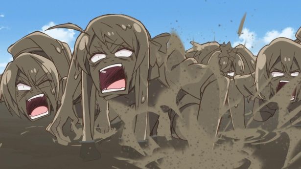 ガタリンピックで顔面がすごいことに！