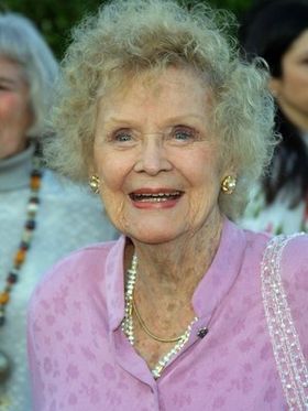 ローズ役を演じたグロリア・スチュアート