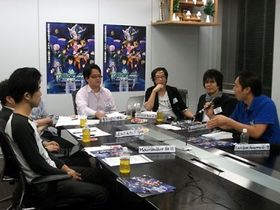 9月某日、ウェブ＆モバイル媒体の編集者が集結し、ガンダム00の座談会が開催された