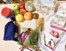 各人それぞれの個性が反映されたプレゼントたち