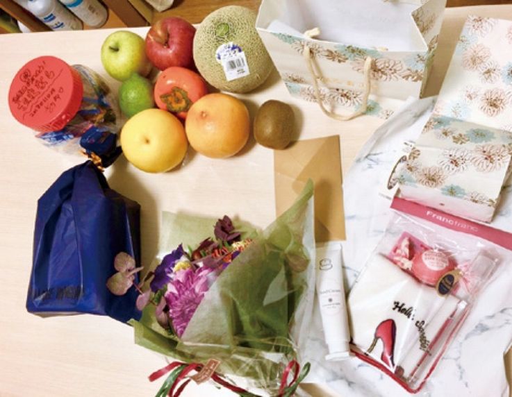 各人それぞれの個性が反映されたプレゼントたち