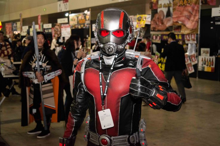 3年がかりで作り上げたという渾身のアントマンスーツ！