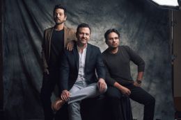 ディエゴ・ルナ、プロデューサーのエリック・ニューマン、マイケル・ペーニャ