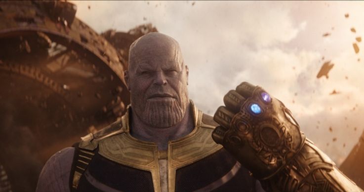 圧倒的な強さでアベンジャーズを苦しめたサノス(『アベンジャーズ/インフィニティ・ウォー』)