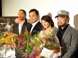 榎木孝明主演の時代劇『半次郎』初日舞台挨拶