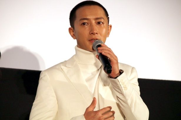 約10年ぶりに日本で舞台挨拶を行ったハンギョン