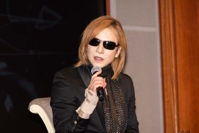 『xXx4(原題)』の音楽監督就任記者会見に出席したX JAPANのYOSHIKI