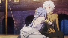 またしても女性に抱きつかれてしまうベルくん