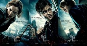 ハリーたちが宿敵ヴォルデモートの追っ手を逃れ、最後の決戦に挑む緊迫感あふれる最新ビジュアル