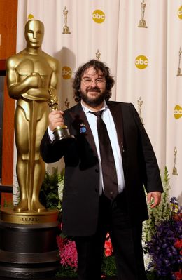 笑顔が素敵なピーター・ジャクソン監督