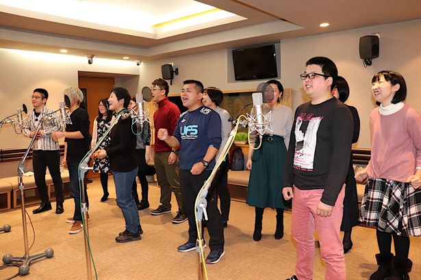 威勢のいい声が飛びだし、ディレクターもびっくり！