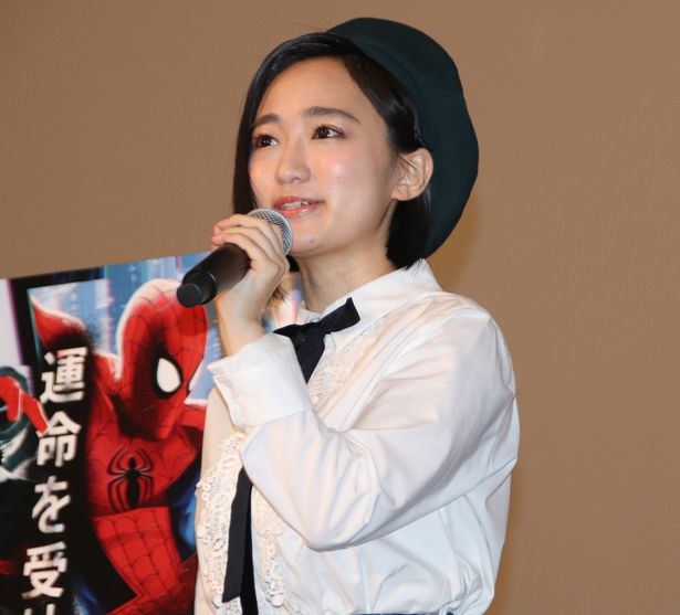 “スパイダーグウェン”ことグウェン・ステイシー役の悠木碧