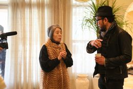 最初で最後となる企画を手掛けた樹木希林のメイキングショット