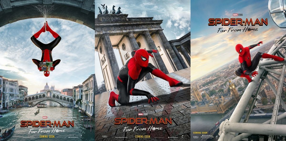 スパイダーマンがヨーロッパの空に参上！『ファー・フロム・ホーム