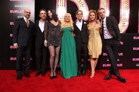 『バーレスク』ワールドプレミアに登場した一同