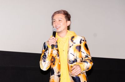 DA PUMPのISSAが声優を務めた『映画 きかんしゃトーマス』の舞台挨拶に登場！