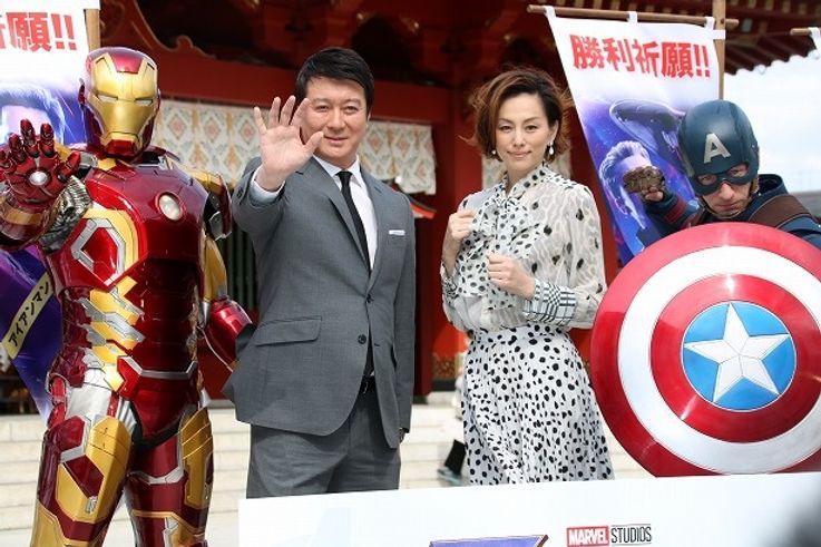 『アベンジャーズ/エンドゲーム』の勝利祈願イベントが開催