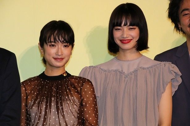 『さよならくちびる』で初共演した小松菜奈と門脇麦