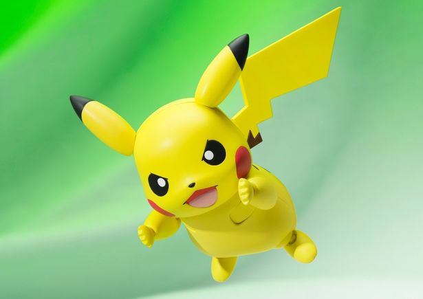 凛々しい表情もかわいいぞ！(「S.H.Figuarts ピカチュウ」)