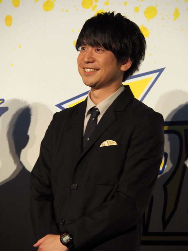 映画『チア男子』初日舞台挨拶に登壇した風間太樹監督