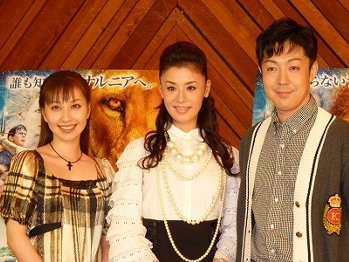 尾上菊之助はキングの風格！『ナルニア国物語』第3章の声優発表会見