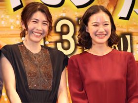 姉妹を演じた竹内結子と蒼井優が息ぴったりにトーク！