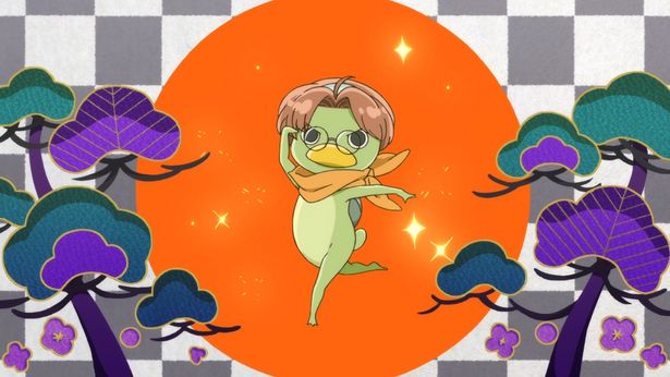 一稀の幼なじみ、陣内燕太がカッパに変身した姿