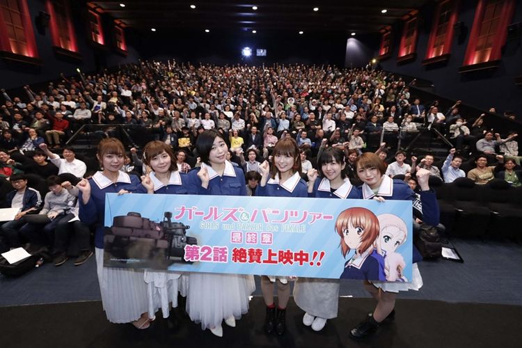 「ガルパン」最新作の舞台挨拶が開催！西住みほ役の渕上舞「ケーキの作画がすごくおいしそう！」