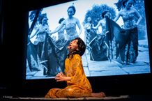 『サタンジャワ』 サイレント映画＆立体音響コンサートに出演したコムアイ