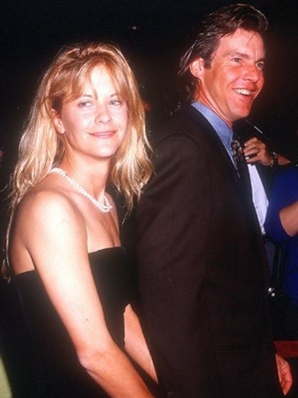 メグは2001年に10年間連れ添ったデニス・クエイドと離婚している