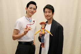 『トイ・ストーリー4』の声優を務めた唐沢寿明と竜星涼