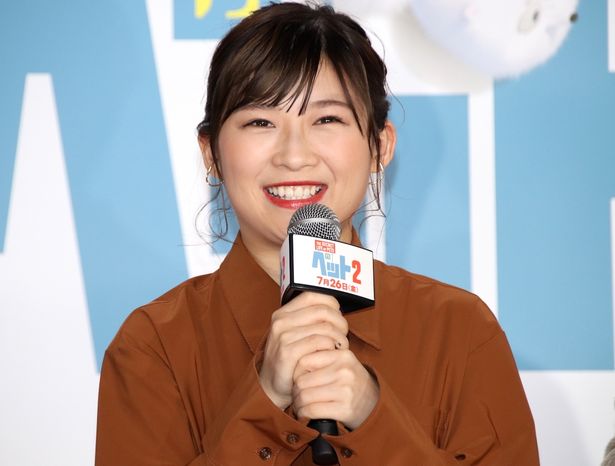 『ペット2』イベントに出席した伊藤沙莉