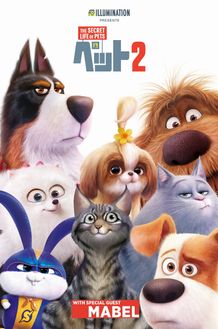 あなたのペットが『ペット2』の世界に仲間入りできるかも？画像はイラスト化イメージポスター
