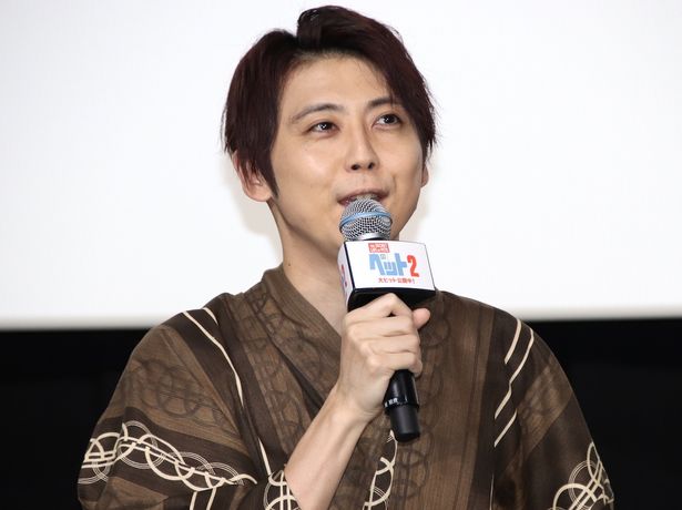 『ペット2』舞台挨拶に登壇した梶裕貴