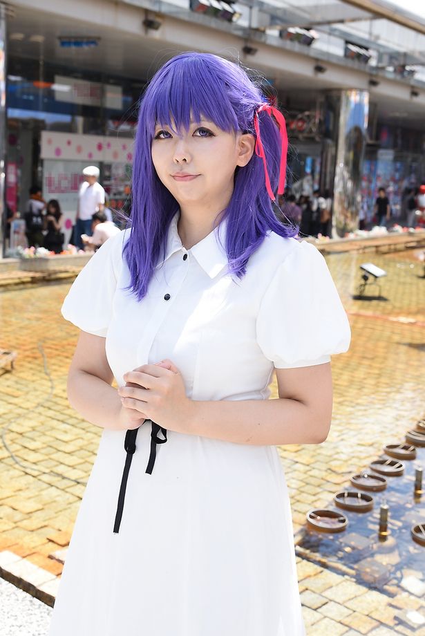 「Fate/stay night」の間桐桜に扮する千草さん