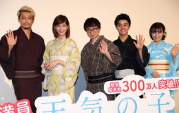 『天気の子』観客動員300万人、興行収入40億円を突破！