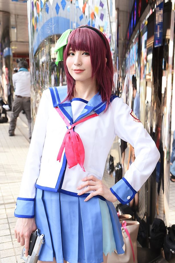 「Angel Beats!」の仲村ゆりに扮する るうさん