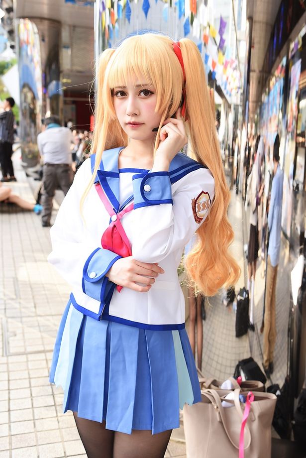 「Angel Beats!」の遊佐に扮する にむさん