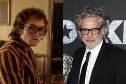 初来日のタロン・エガートンと約5年ぶりの来日となるフレッチャー監督が日本のファンと対面